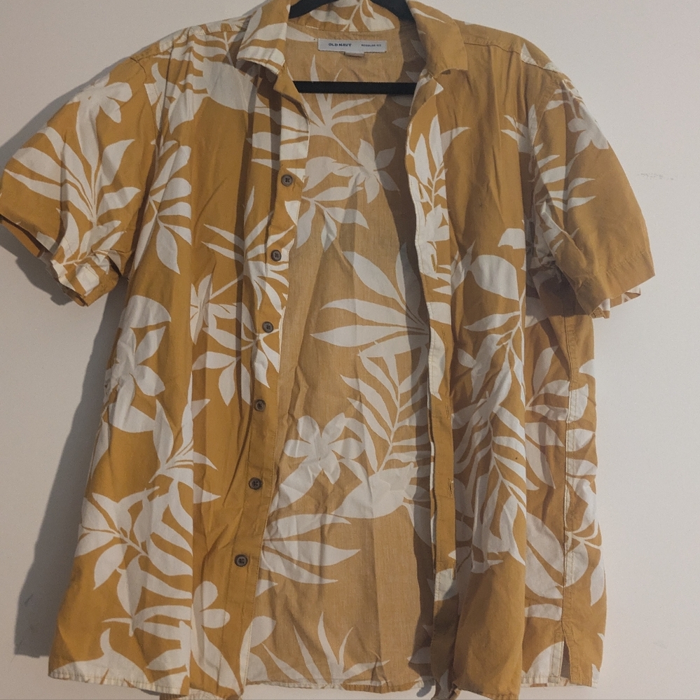 Yellow old navy shirt